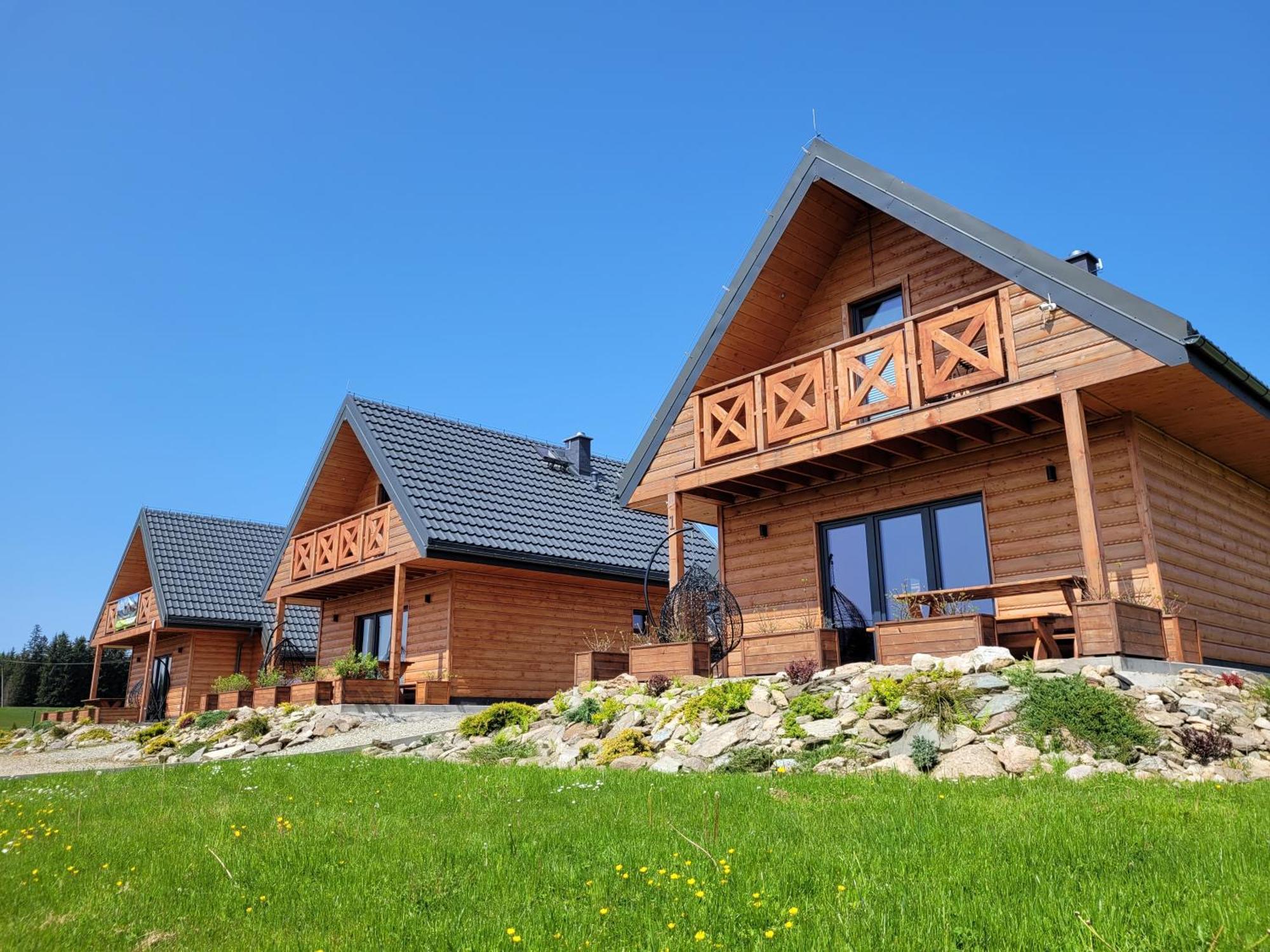 Osada Orlica Klimatyczne Domki Z Widokiem Na Gory I Termalnym Spa Sauna Jacuzzi 4 Km Od Zieleniec Ski Arena Lasowka Dış mekan fotoğraf