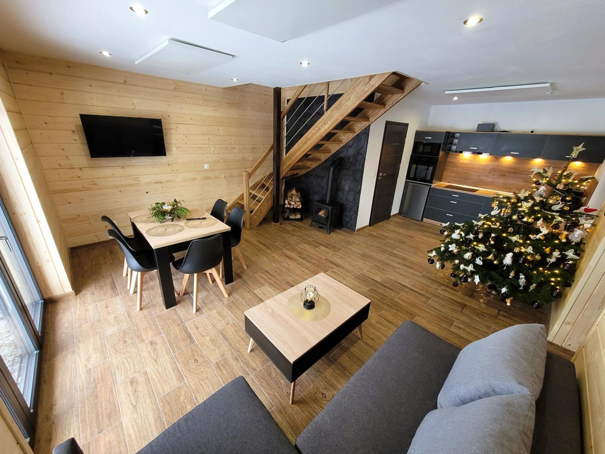 Osada Orlica Klimatyczne Domki Z Widokiem Na Gory I Termalnym Spa Sauna Jacuzzi 4 Km Od Zieleniec Ski Arena Lasowka Dış mekan fotoğraf